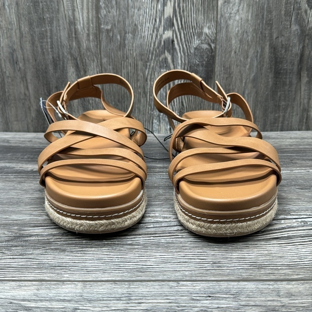 Women's Tanna Platform Sandals - Universal Thread Cognac - Picture 5 of 9